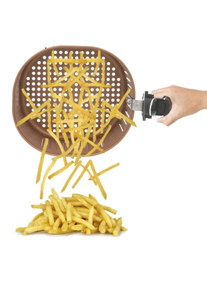 Edison HF-199TS/BK Air Fryer, 5.5 Liters, 1800 Watts - Black - Image 4